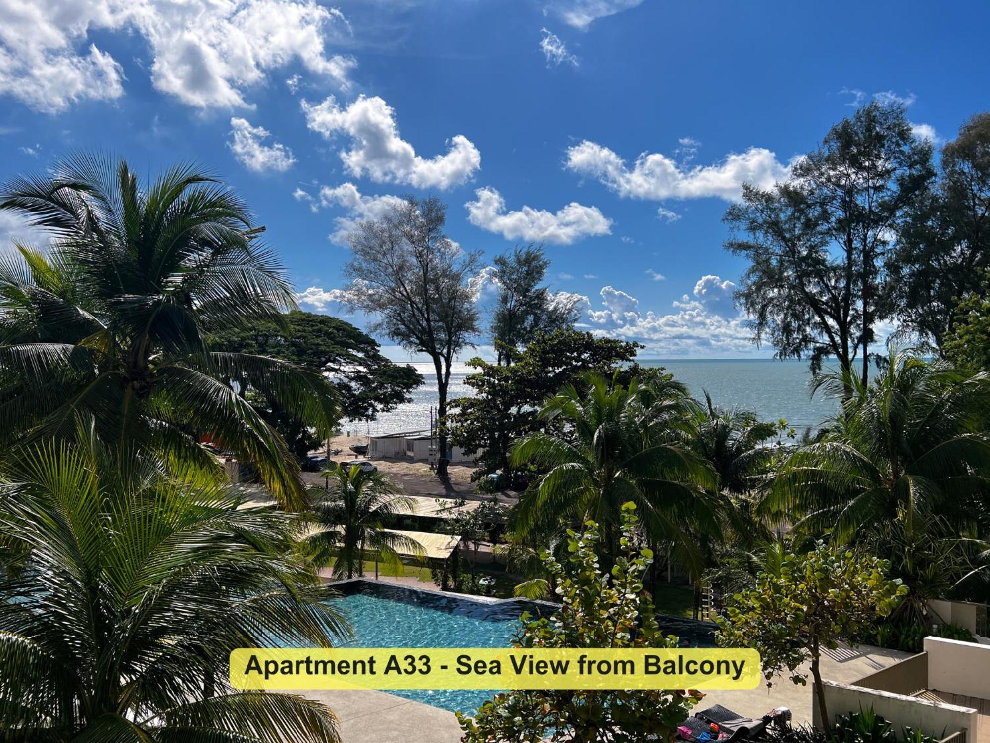 By The Sea- Pool And Sea View Apartment Batu Ferringhi Exterior photo